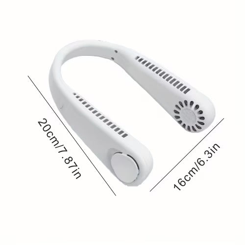 Portable Rechargeable Neck Fan – Hands-Free Personal Cooling Fan