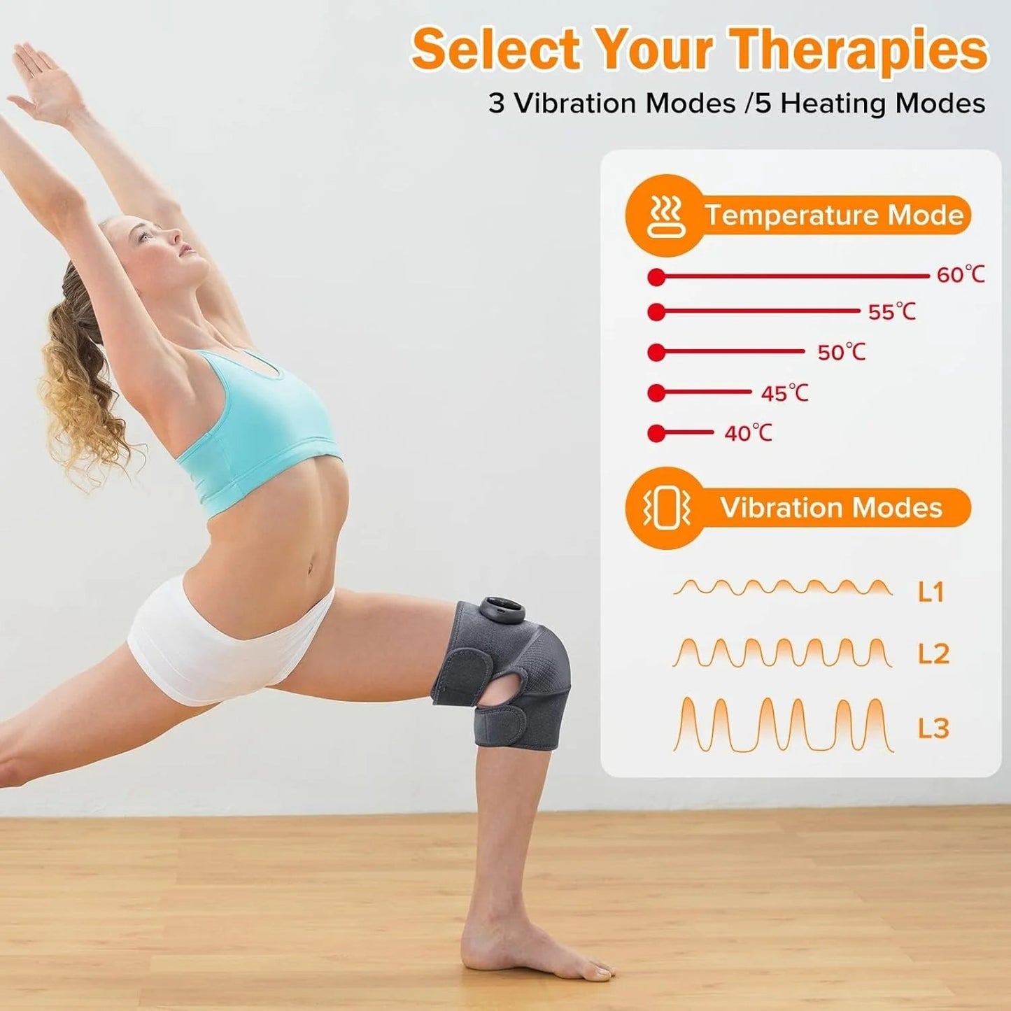 Smart Heat Knee Massager