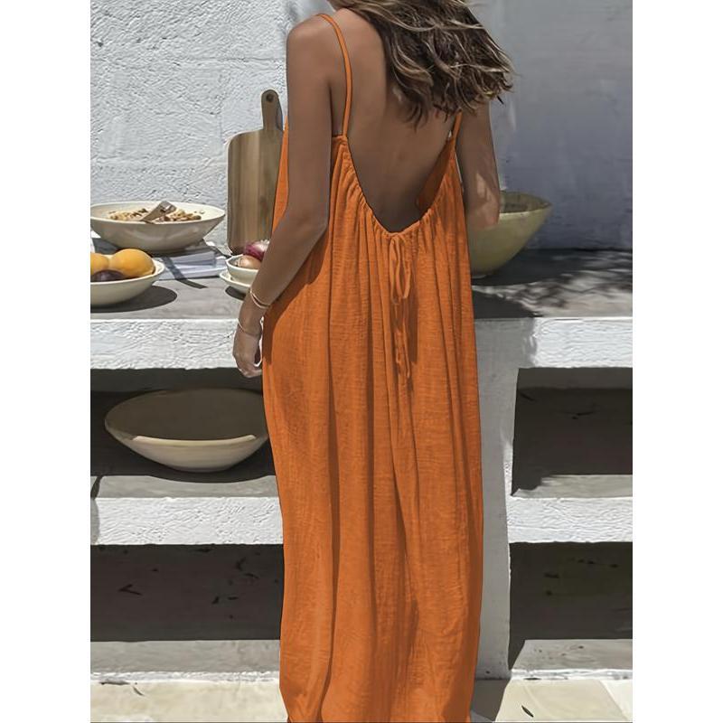 Sleeveless Maxi Dress - Cozy Chic Vibes!