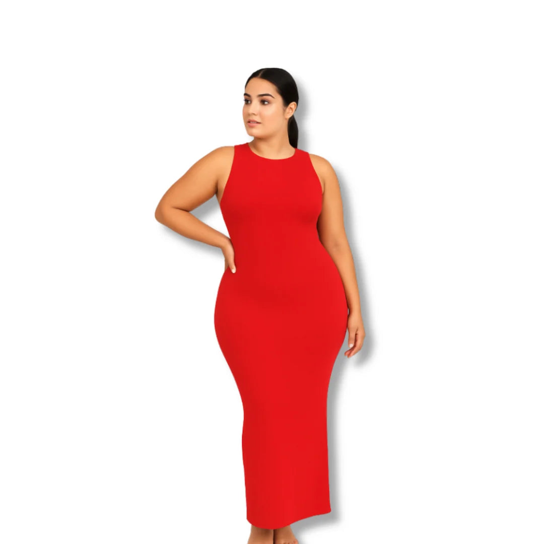Sleek Sleeveless Maxi Dress - Flatter Your Figure!