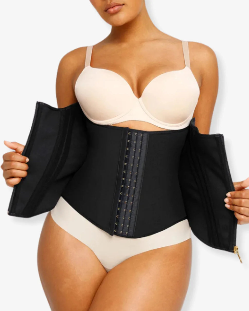 Zipper Waist Shaper - Instant Confidence Boost!