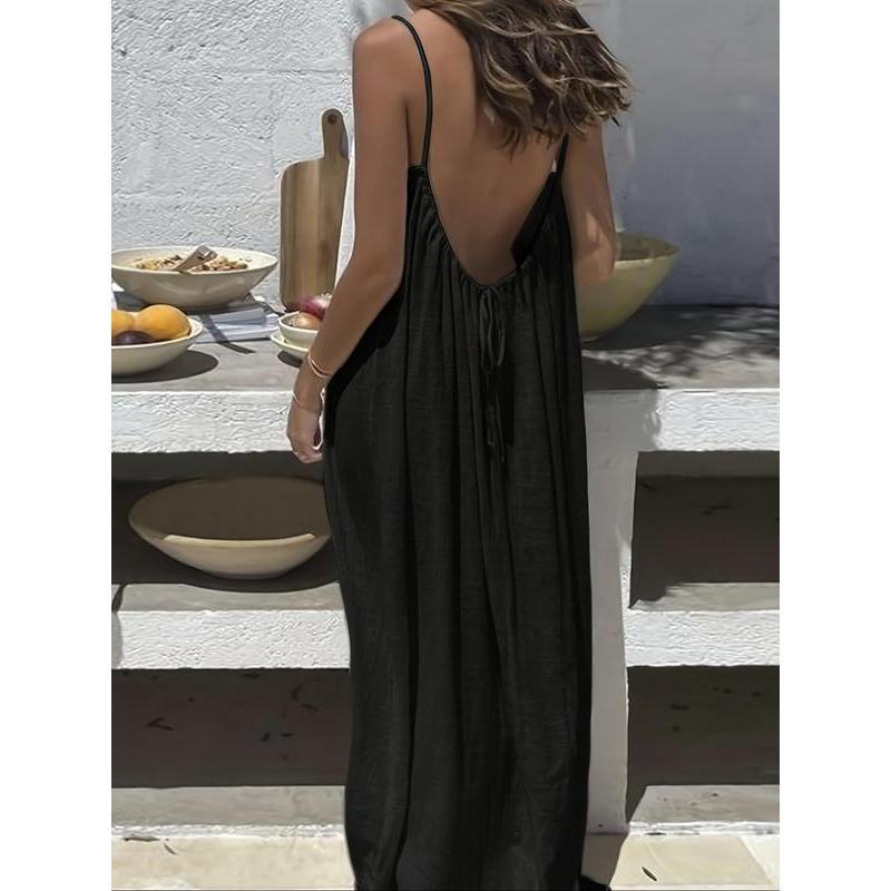 Sleeveless Maxi Dress - Cozy Chic Vibes!