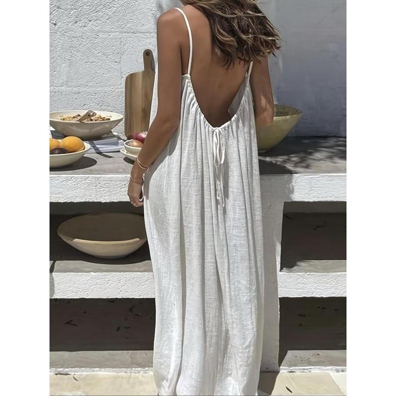 Sleeveless Maxi Dress - Cozy Chic Vibes!