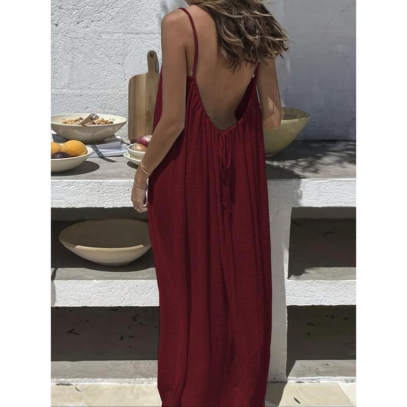 Sleeveless Maxi Dress - Cozy Chic Vibes!