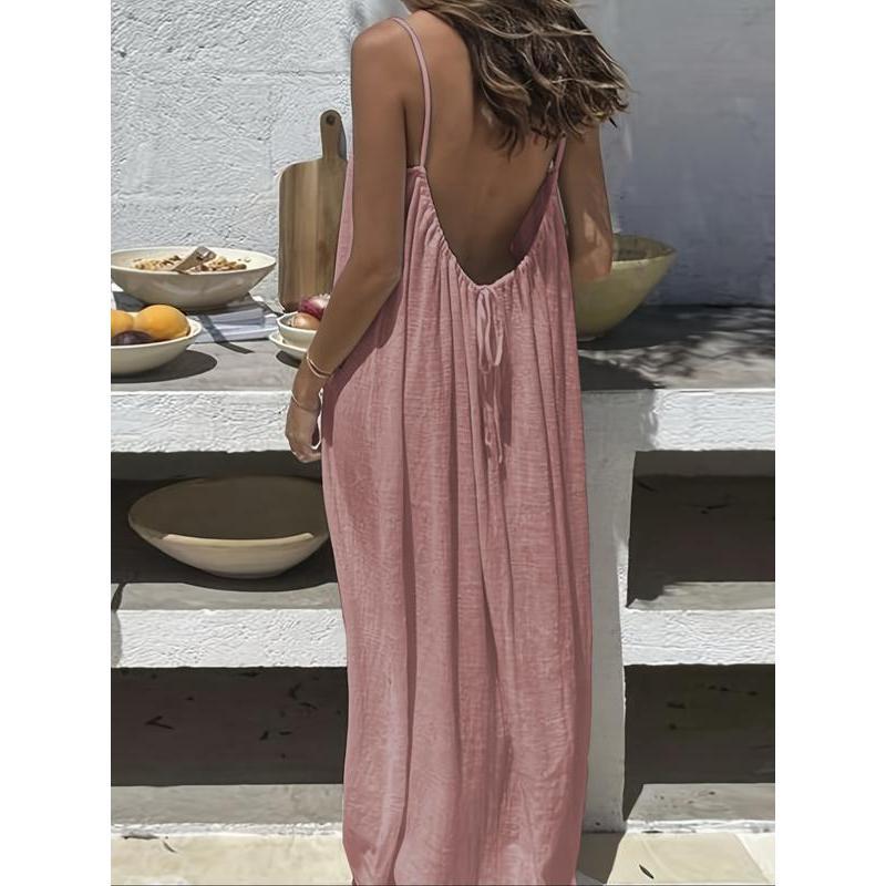 Sleeveless Maxi Dress - Cozy Chic Vibes!