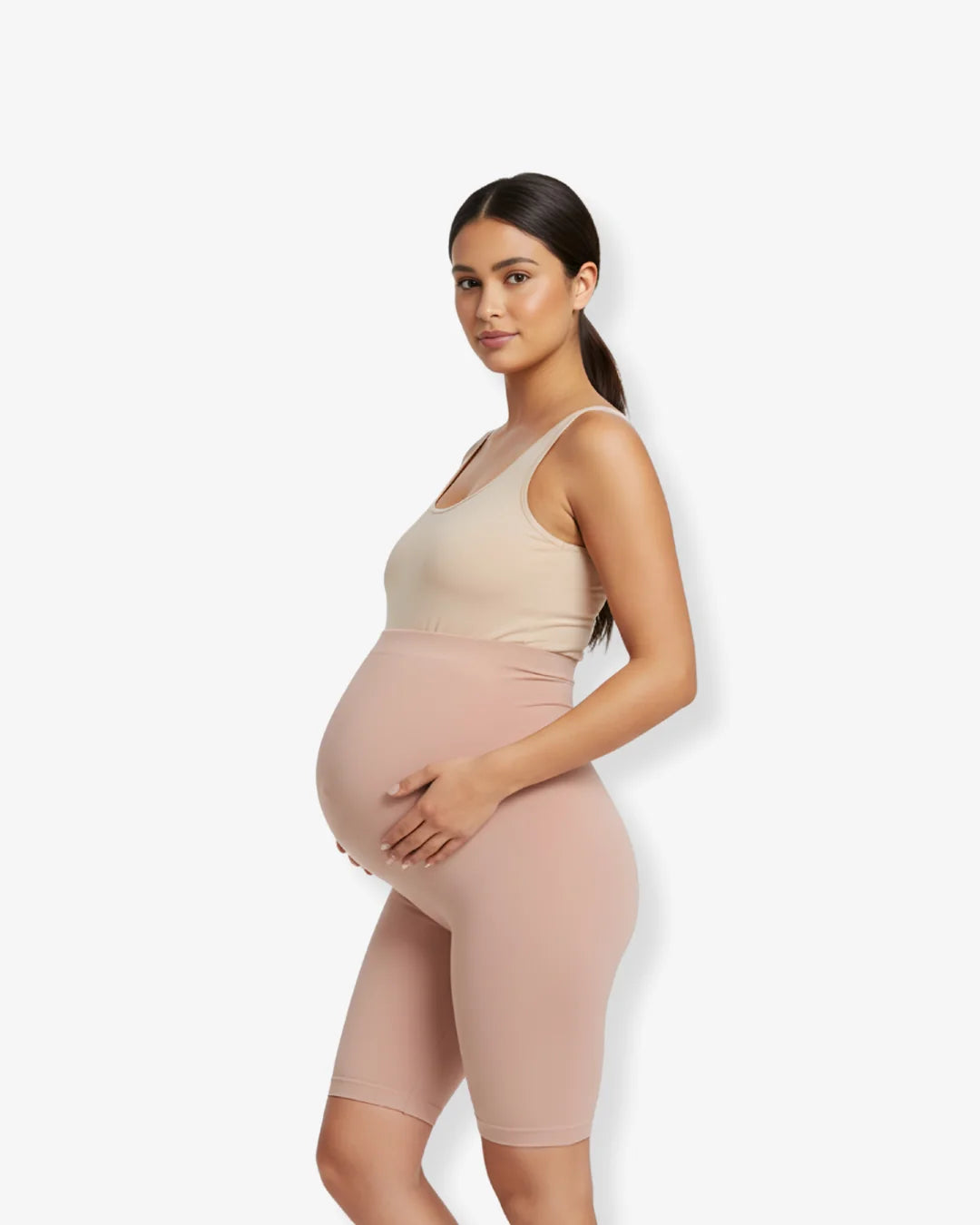 High Waist Pregnancy Support Short