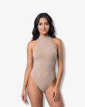 Sculpt Halter-Neck Brief Bodysuit - Effortless Elegance Awaits!