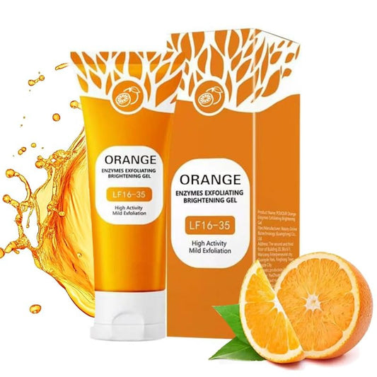 Orange Enzyme Exfoliating Gel – Brightening & Deep Cleansing Formula (Pack of 2)