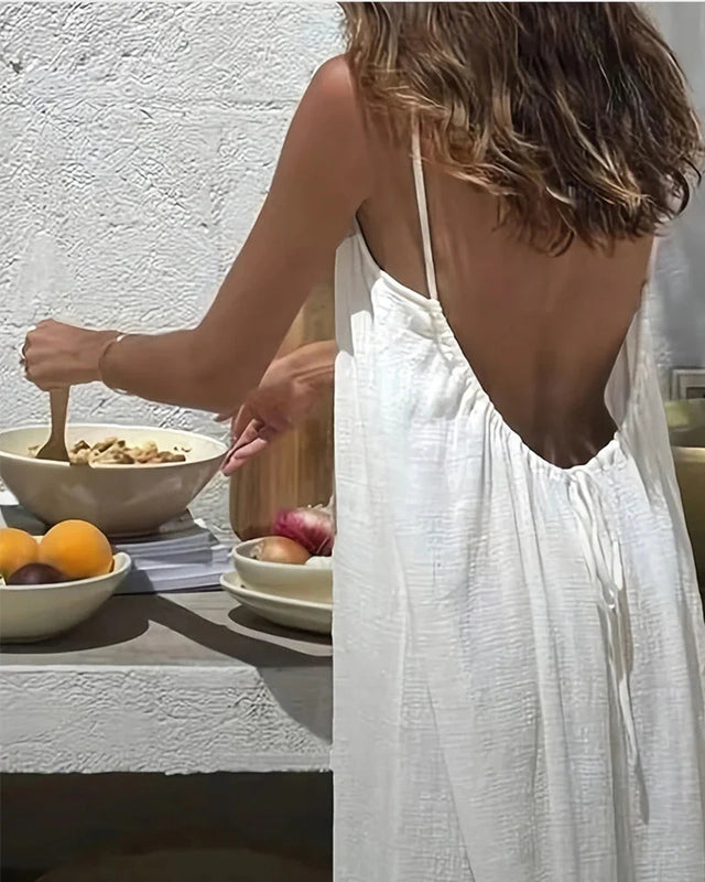 Sleeveless Maxi Dress - Cozy Chic Vibes!