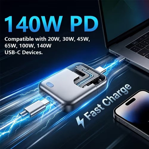 Smart Auto Stop Charging Adapter 140w