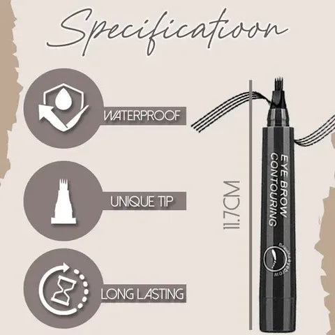 3 Pcs Magical Waterproof Brow Pen