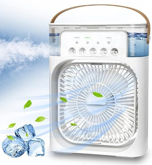 Cooling Fan with Ice – Portable Air Cooler & Humidifier
