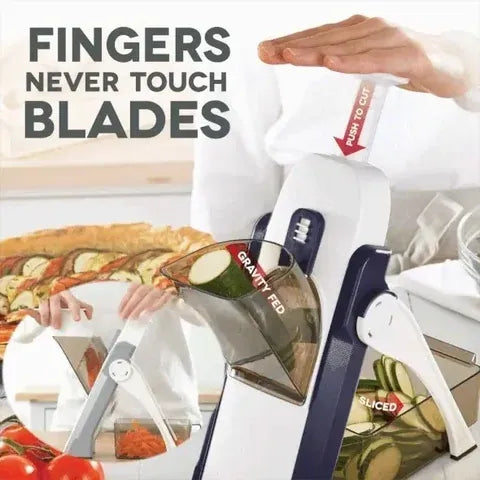 Multifunction Mandoline Vegetable Slicer & Chopper