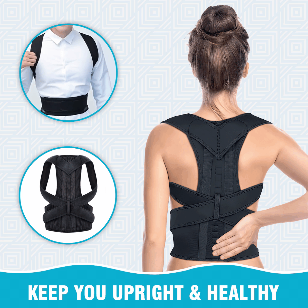 Shoulder Back Support Belt