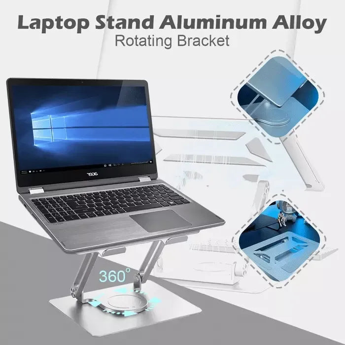 360° Adjustable Aluminum Laptop Stand