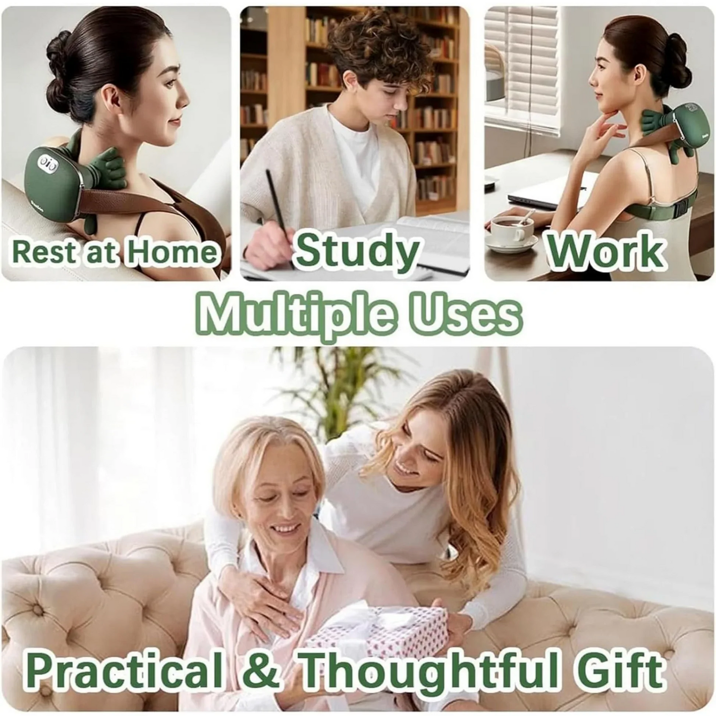 Neck And Shoulder Massager with Electric Massage Function