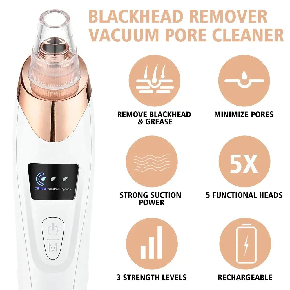 Electric Blackhead Remover & Facial Cleanser – ClearSkin Pro