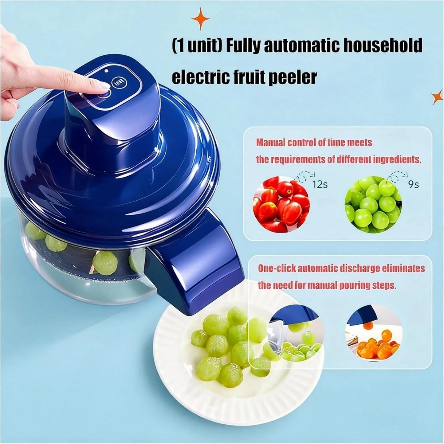 Automatic Small Fruit Peeler Machine