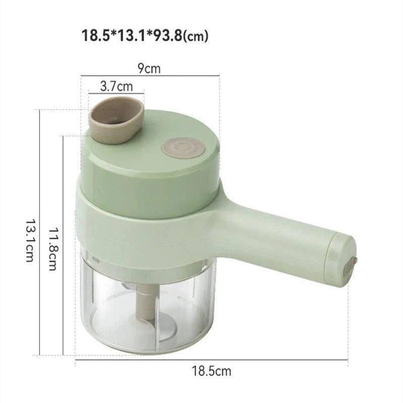 Wireless Electric Garlic Masher – Portable Mini Food Chopper for Kitchen
