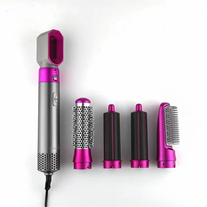 5-in-1 Professional Hair Styler | Salon Blowout at Home + FREE Gift (Blackhead Remover)