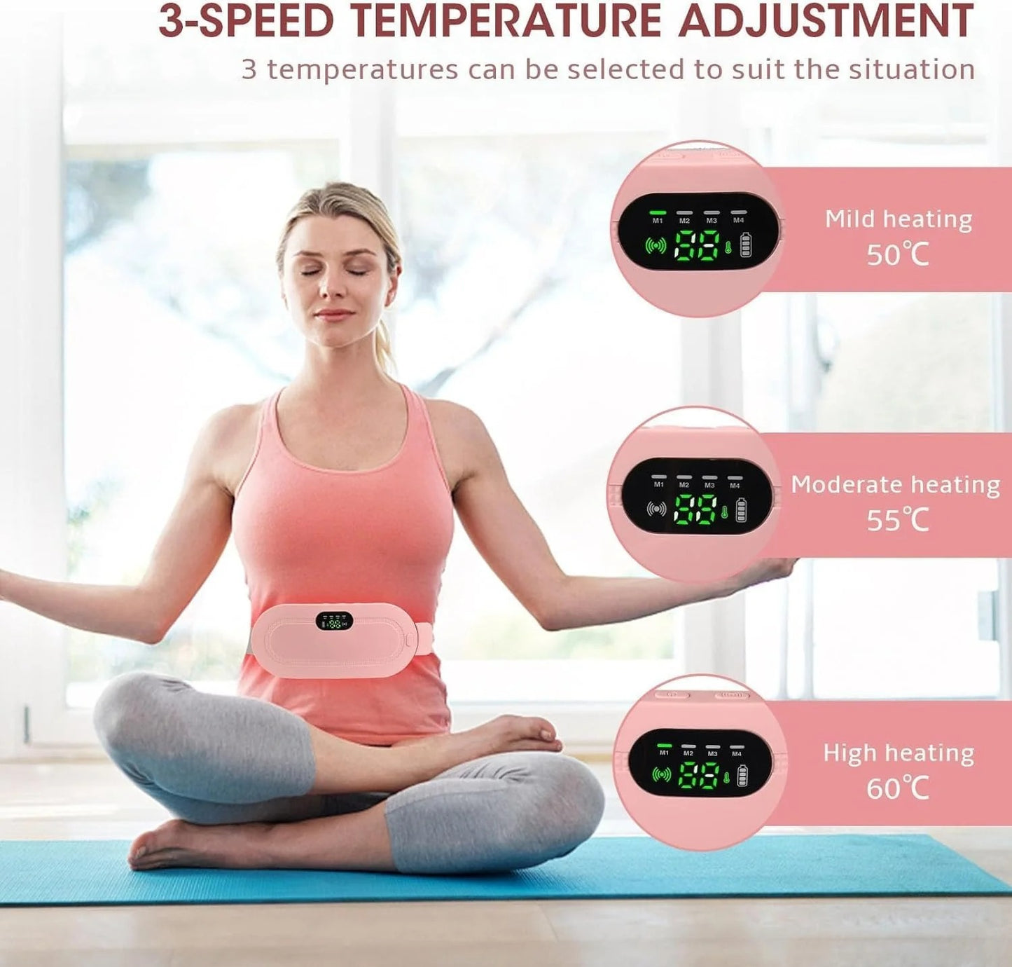 Period Cramps Heating Massager Belt