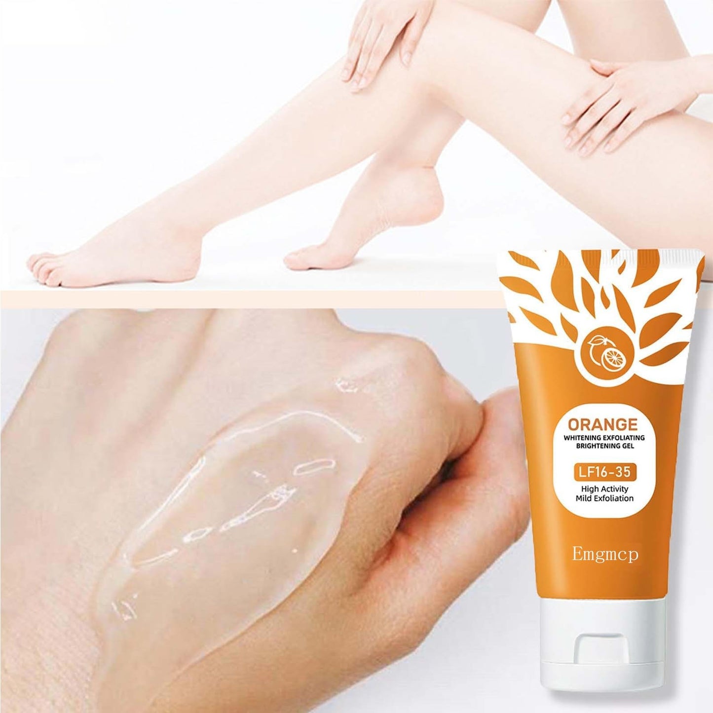 Orange Enzyme Exfoliating Gel – Brightening & Deep Cleansing Formula (Pack of 2)
